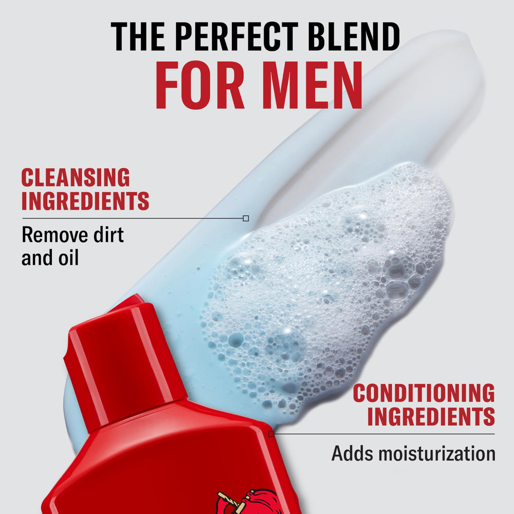 Old Spice Krakengard fragrance-note illustration emphasizes citrus and ocean-inspired scent.