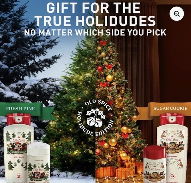 Old Spice Lumbersnack deodorant stick delivers 24/7 freshness for daily wear.