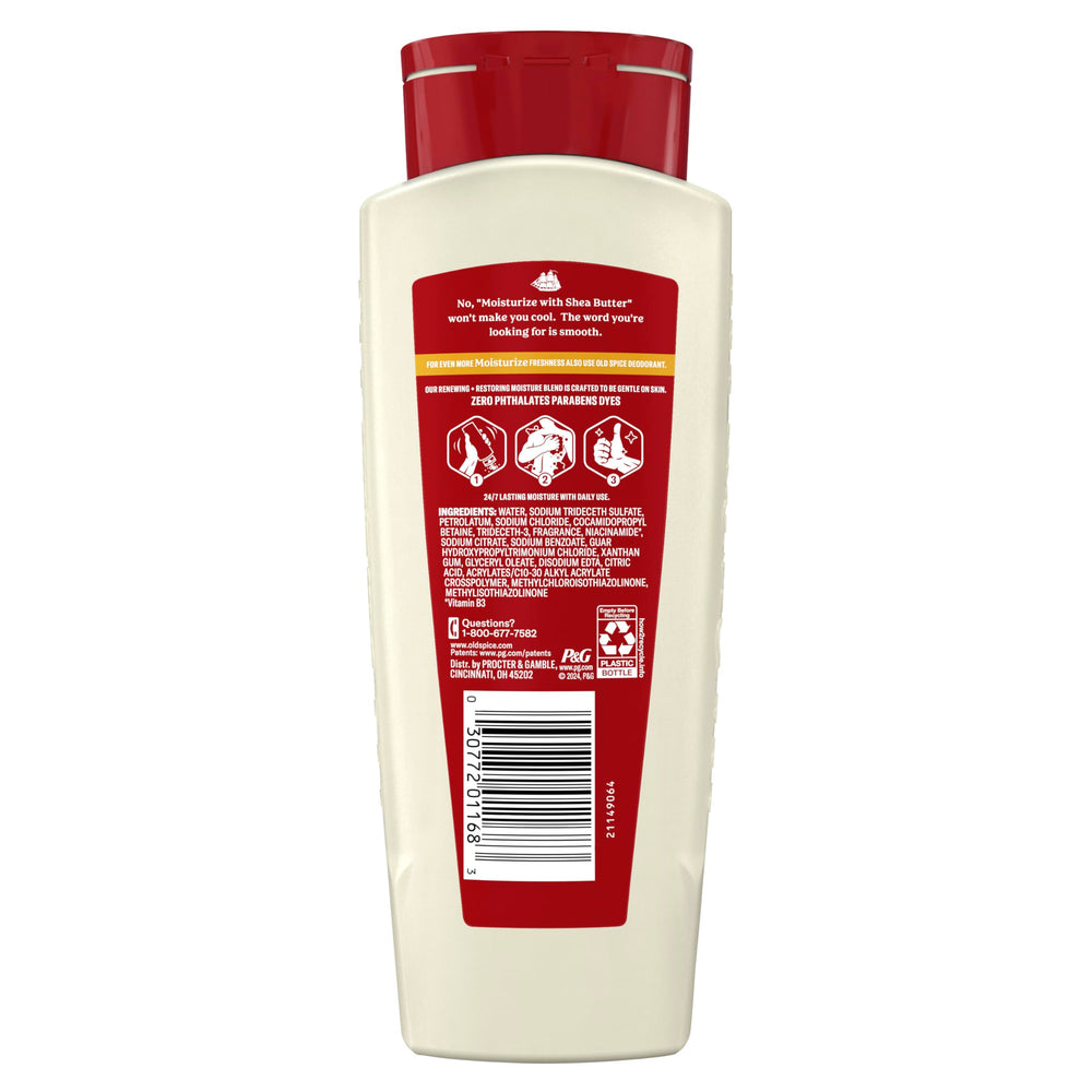 Old Spice men's body wash lifestyle image suggesting adventure-ready confidence.