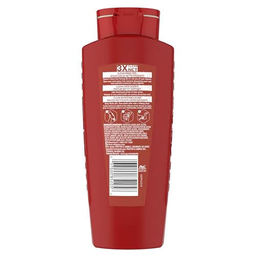 Old Spice long-lasting scent after shower