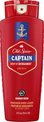 Old Spice Red Collection lather-foam creates rich bubbles for cleansing