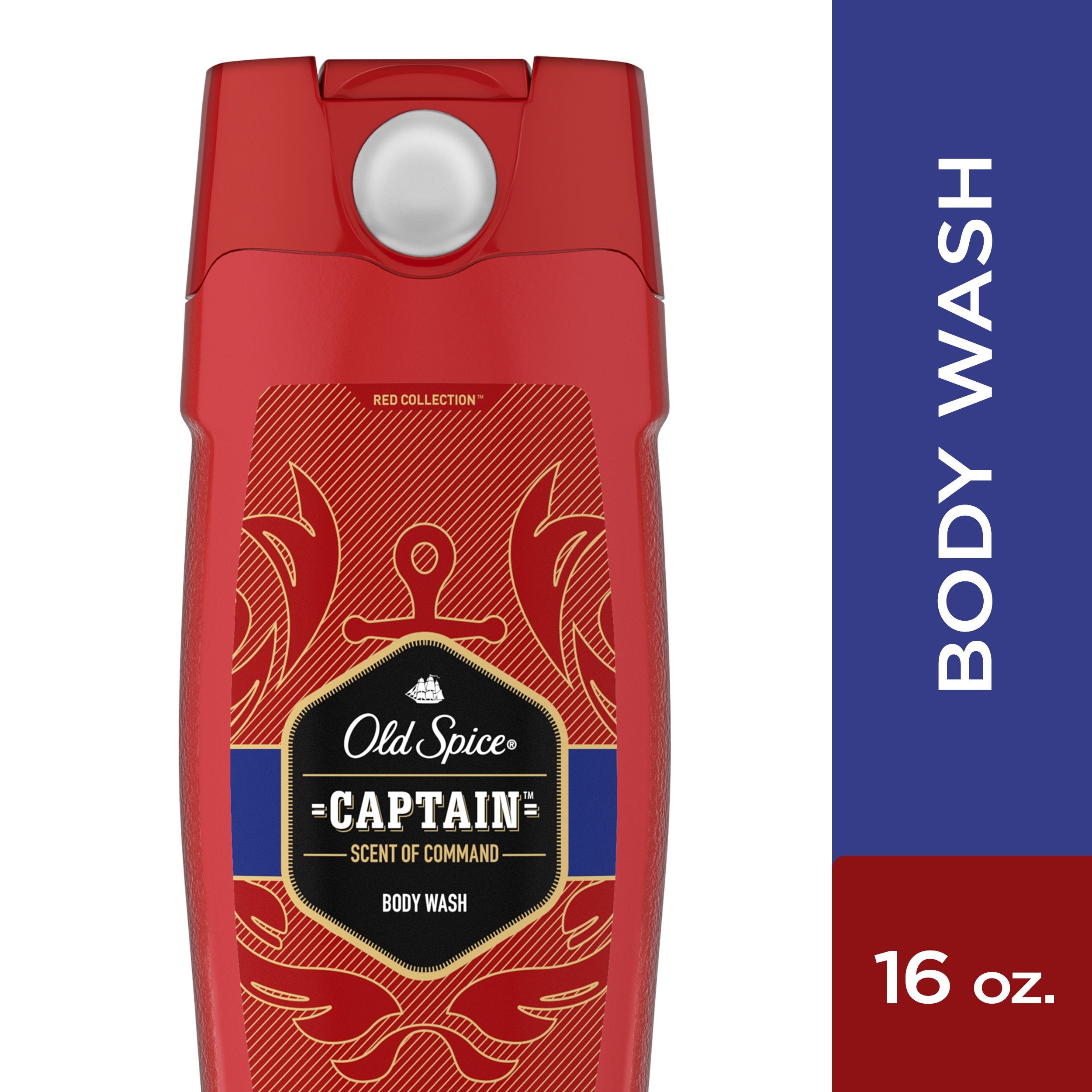 Old Spice Red Collection male shower ritual conveys daily confidence