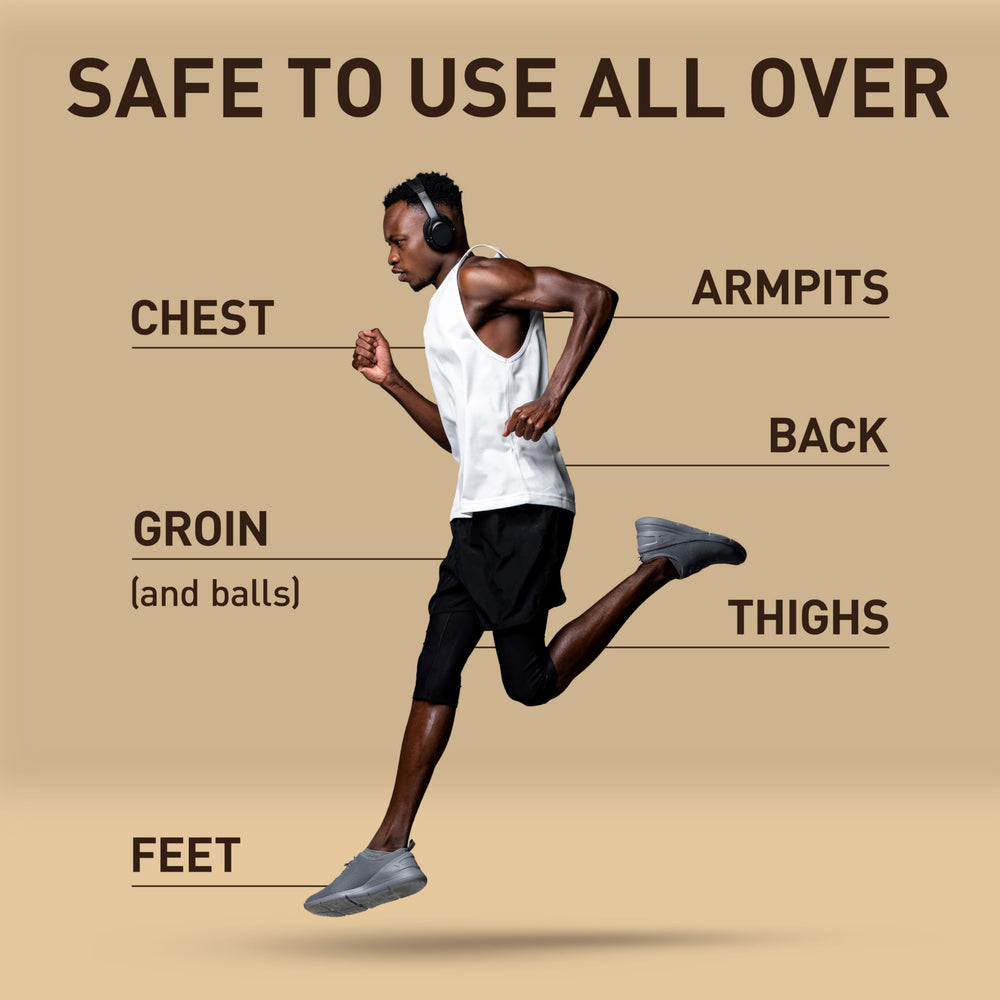 Old Spice sin aluminio, beneficio para piel sensible con uso diario.