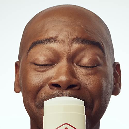 Old Spice skin conditioners detail highlights gentler feel on skin.