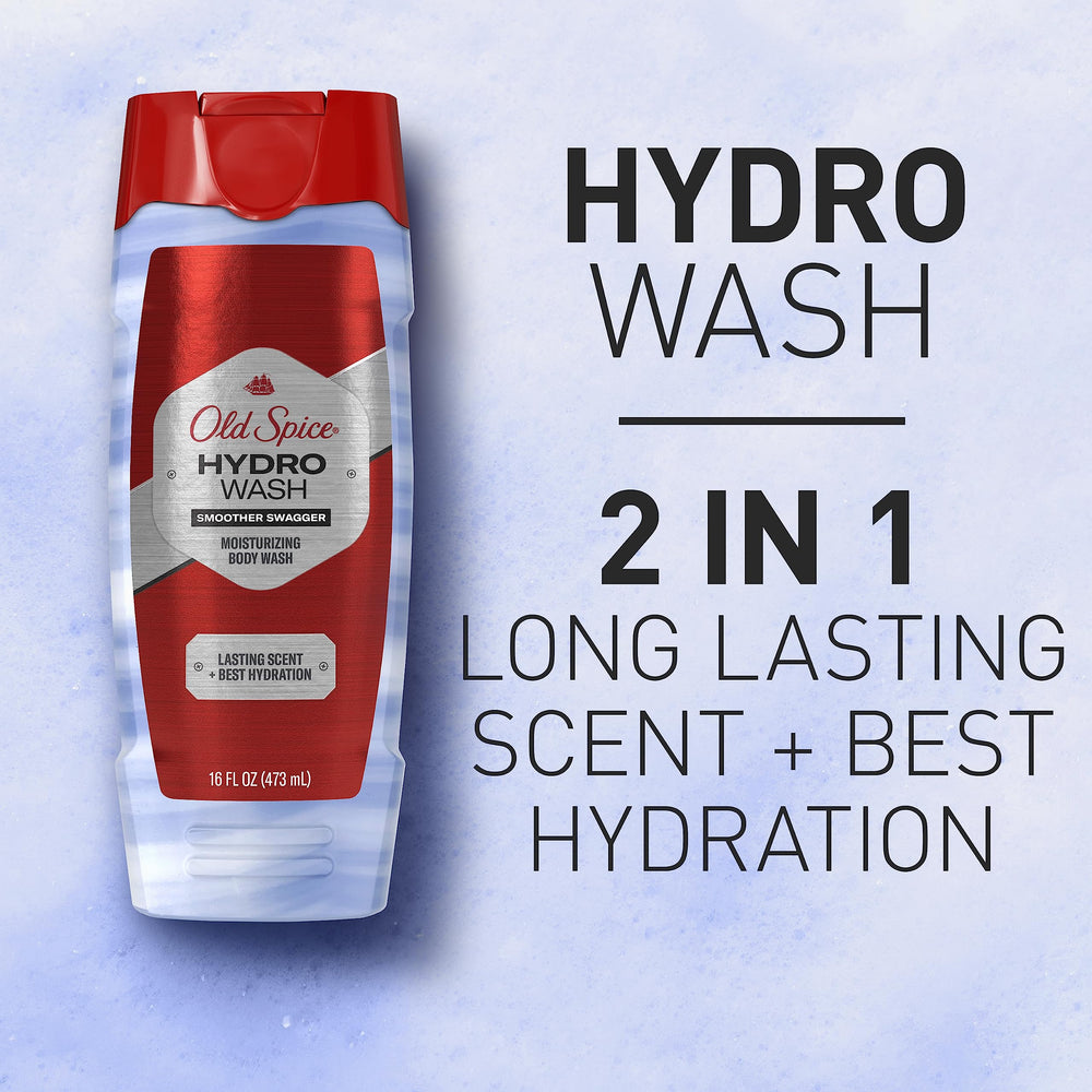 Old Spice Smoother Swagger scent lingers, enhancing confidence after showers.
