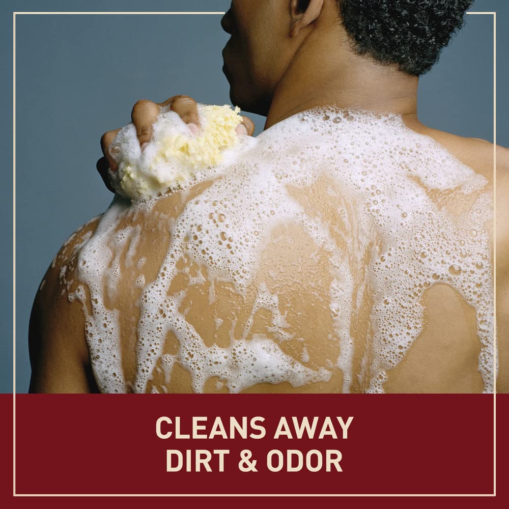 Old Spice Swagger bar soap close-up highlights spicy cedarwood-lime fragrance.