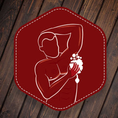 Old Spice Swagger bar soap lather forming on skin during a refreshing shower.