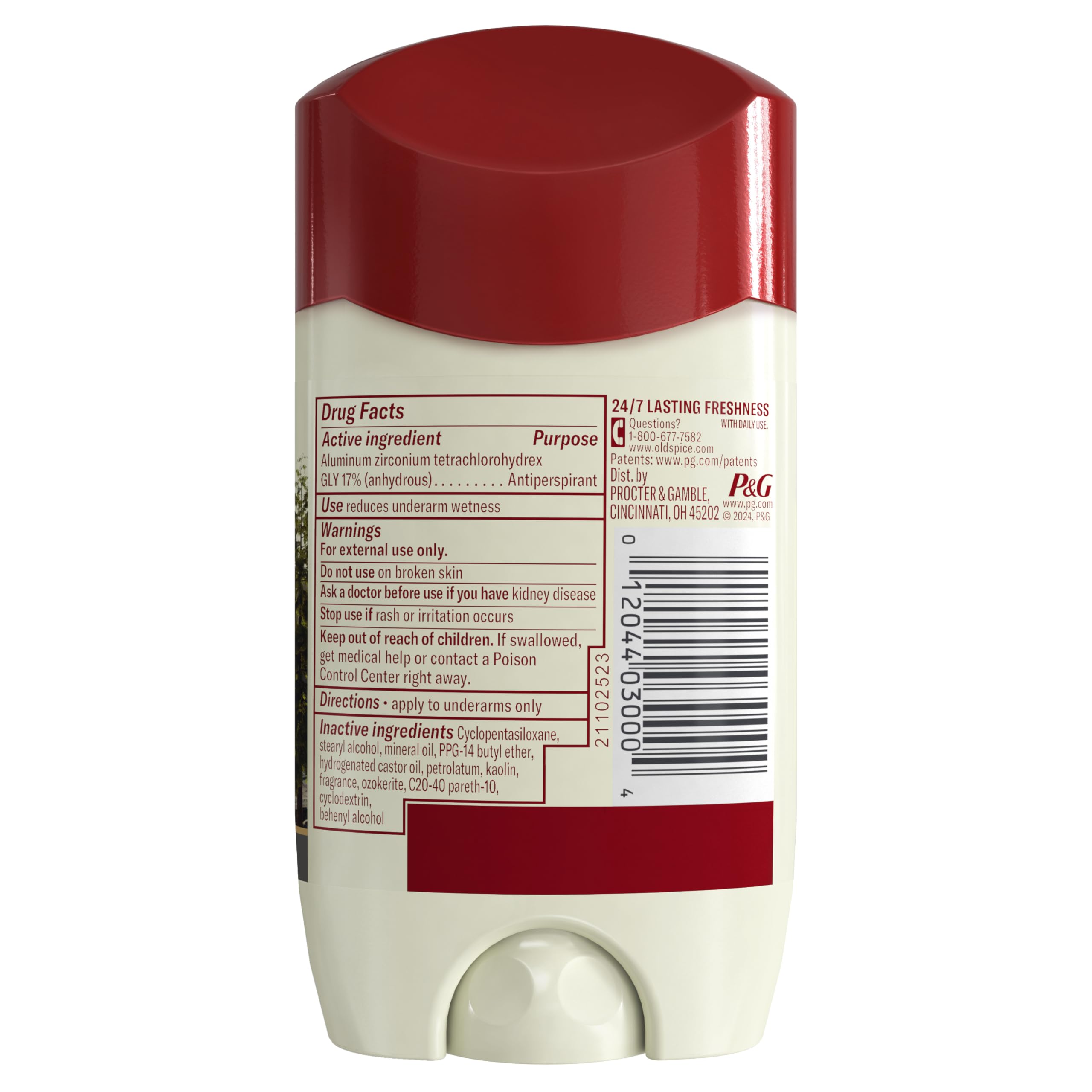 Old Spice Swagger bottle and box branding supports travel-ready routines.