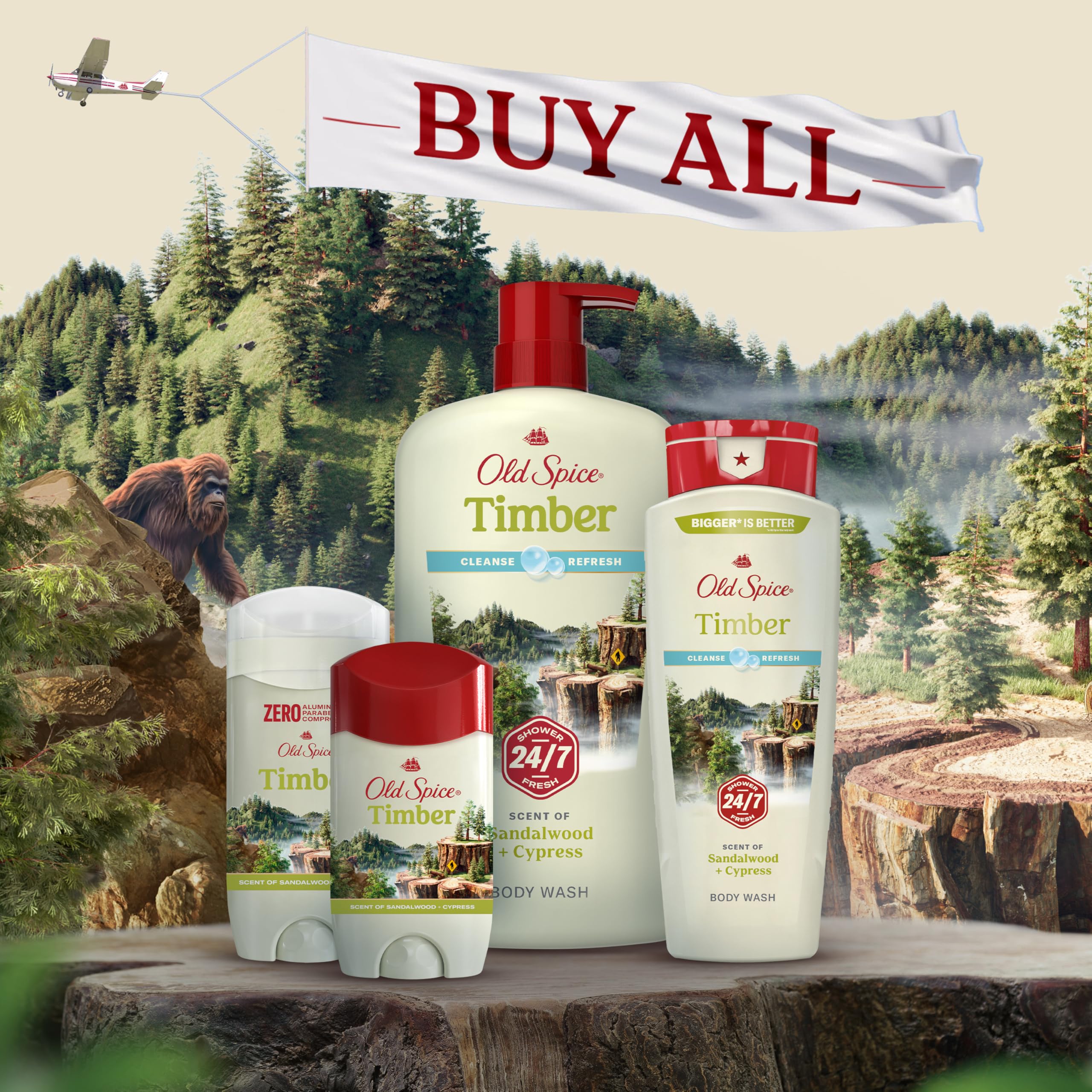 Old Spice Swagger travel-size body wash for on-the-go refreshment.