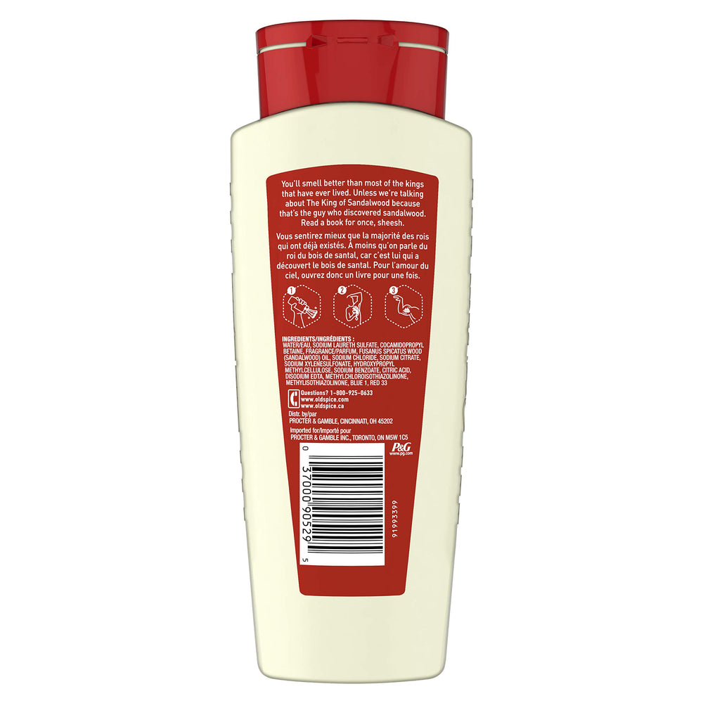 Old Spice Timber lather creating creamy foam for a clean feel.