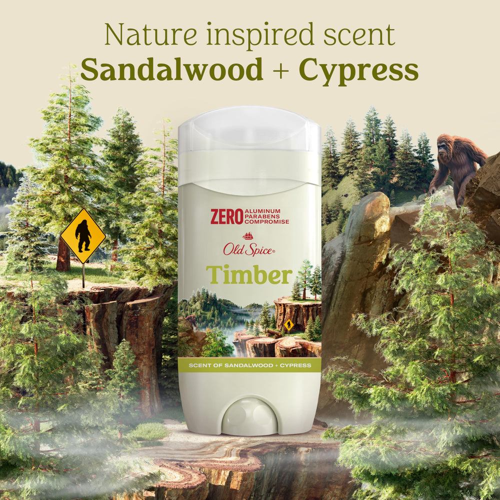 Old Spice underarm odor protection icon signals long-lasting freshness.