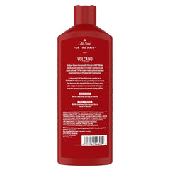 Old Spice Volcano Charcoal Shampoo lather demonstrates rich foam for a quick daily refresh