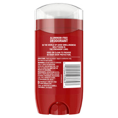 Close-up of Old Spice Wolfthorn deodorant dial application for easy use.