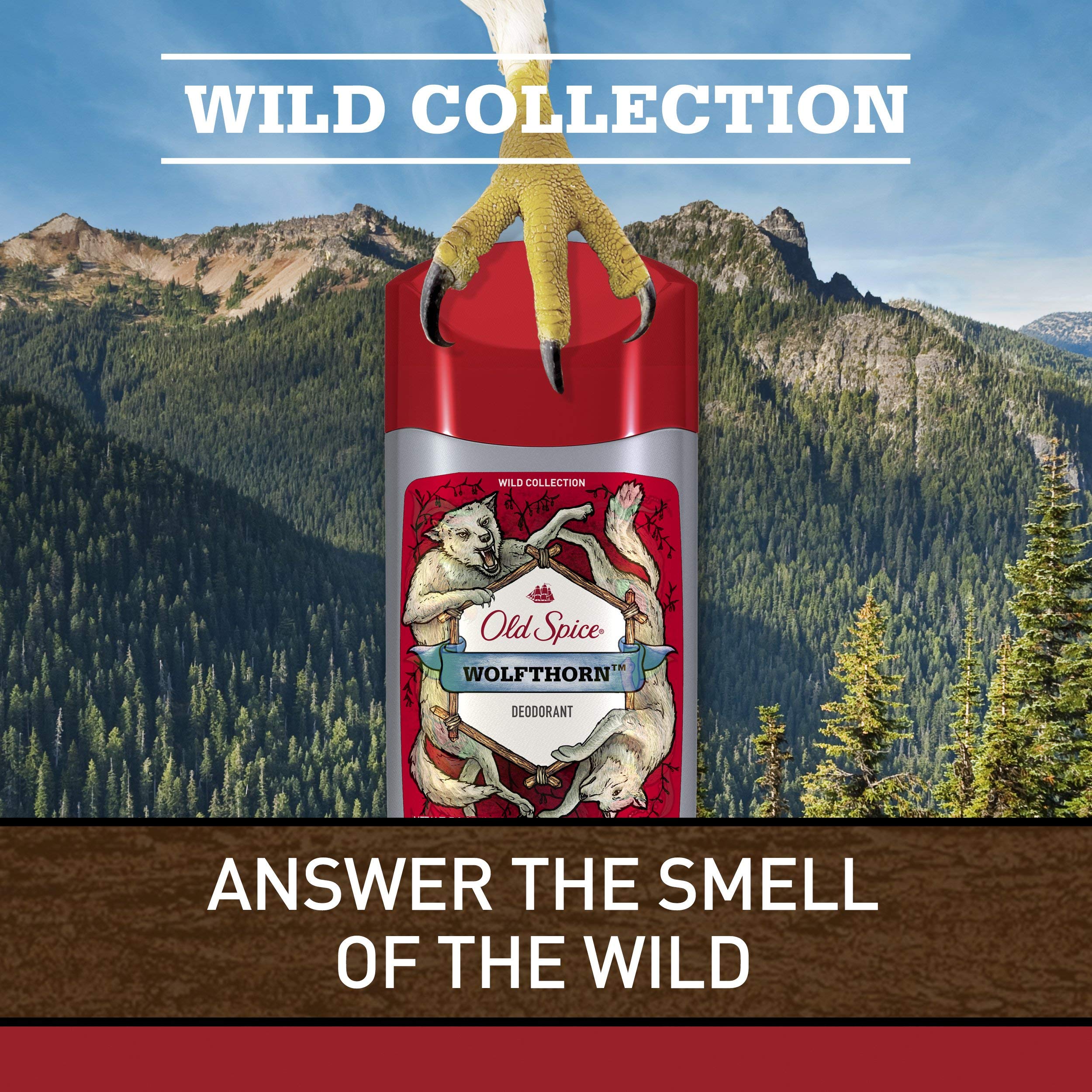 Old Spice Wolfthorn night scent ambience for evenings and adventures.
