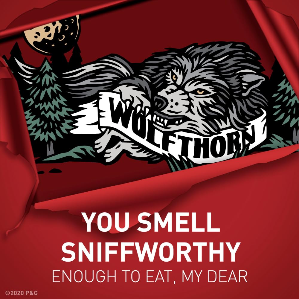 Old Spice Wolfthorn product on shelf signals trusted style and everyday protection.