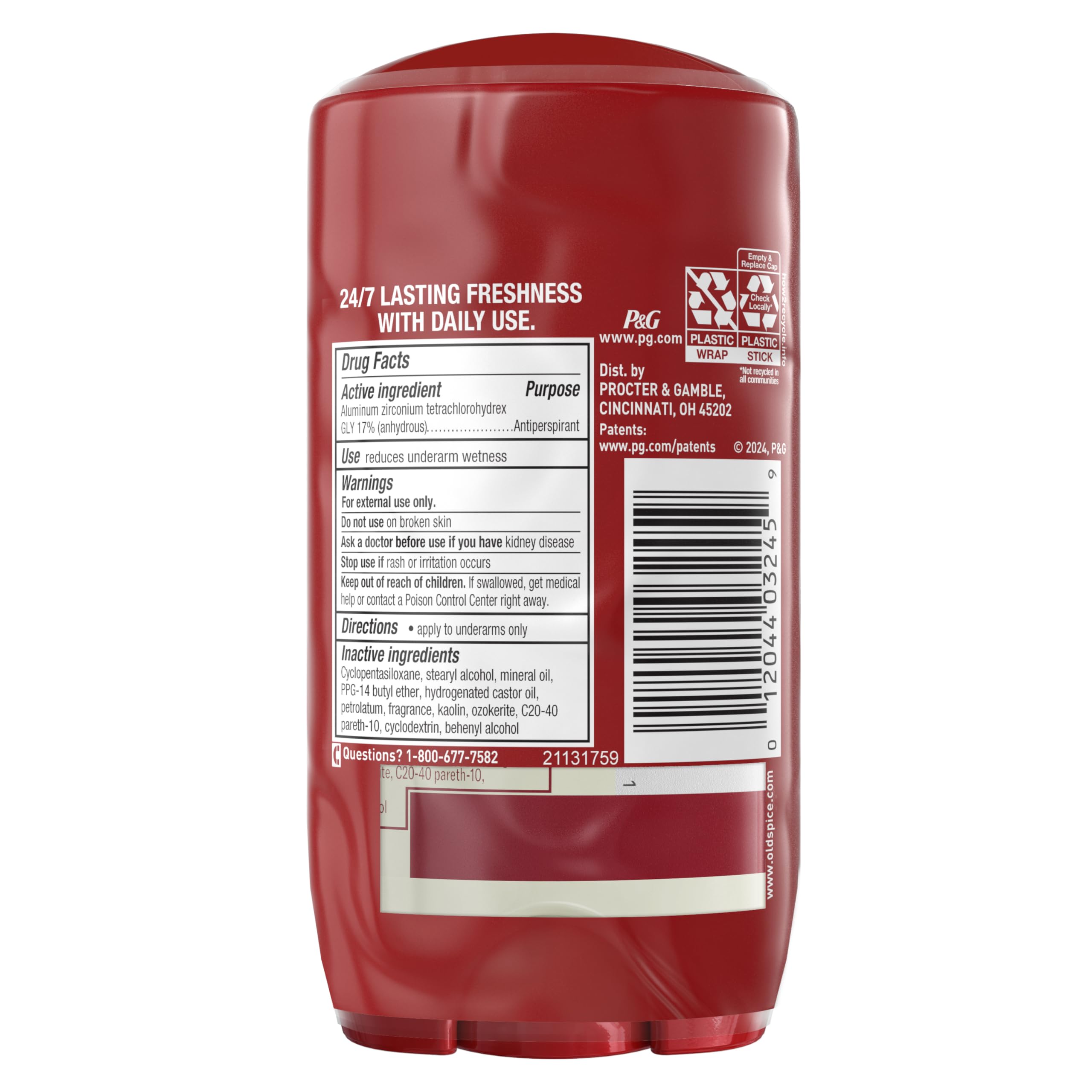 Old Spice workout scenario with underarm refreshment.