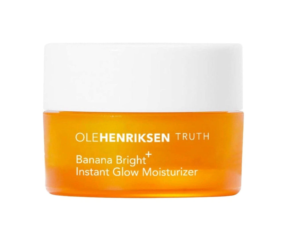 Ole Henriksen Banana Bright Instant Glow Mini packaging ready for brightening hydration.