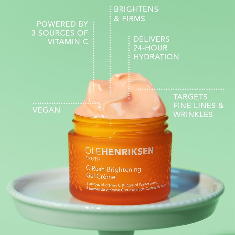 Ole Henriksen C-Rush Rose of Winter botanical highlight bottle.