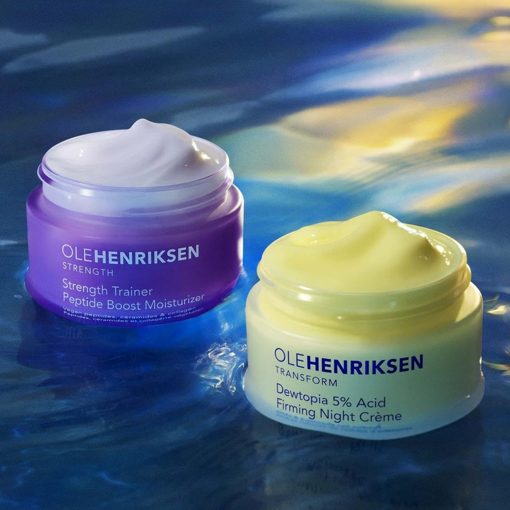 Ole Henriksen Dewtopia Edelweiss stem cell illustration suggests rejuvenation support.