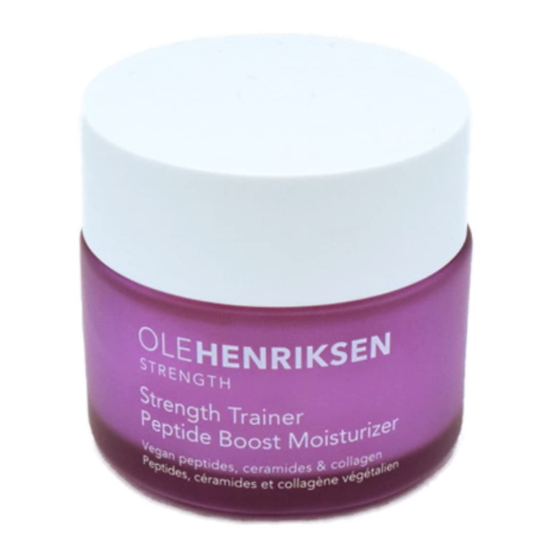 Ole Henriksen Peptide Boost Strength Trainer duo bottle close-up highlighting hydration-ready jars