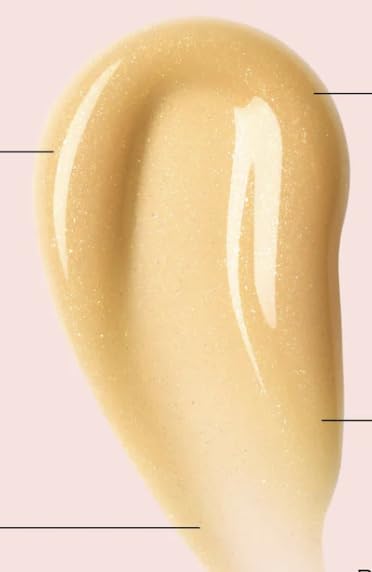 Ole Henriksen Pout Preserve Citrus Sunshine Glimmer on lips with sheer citrus tint
