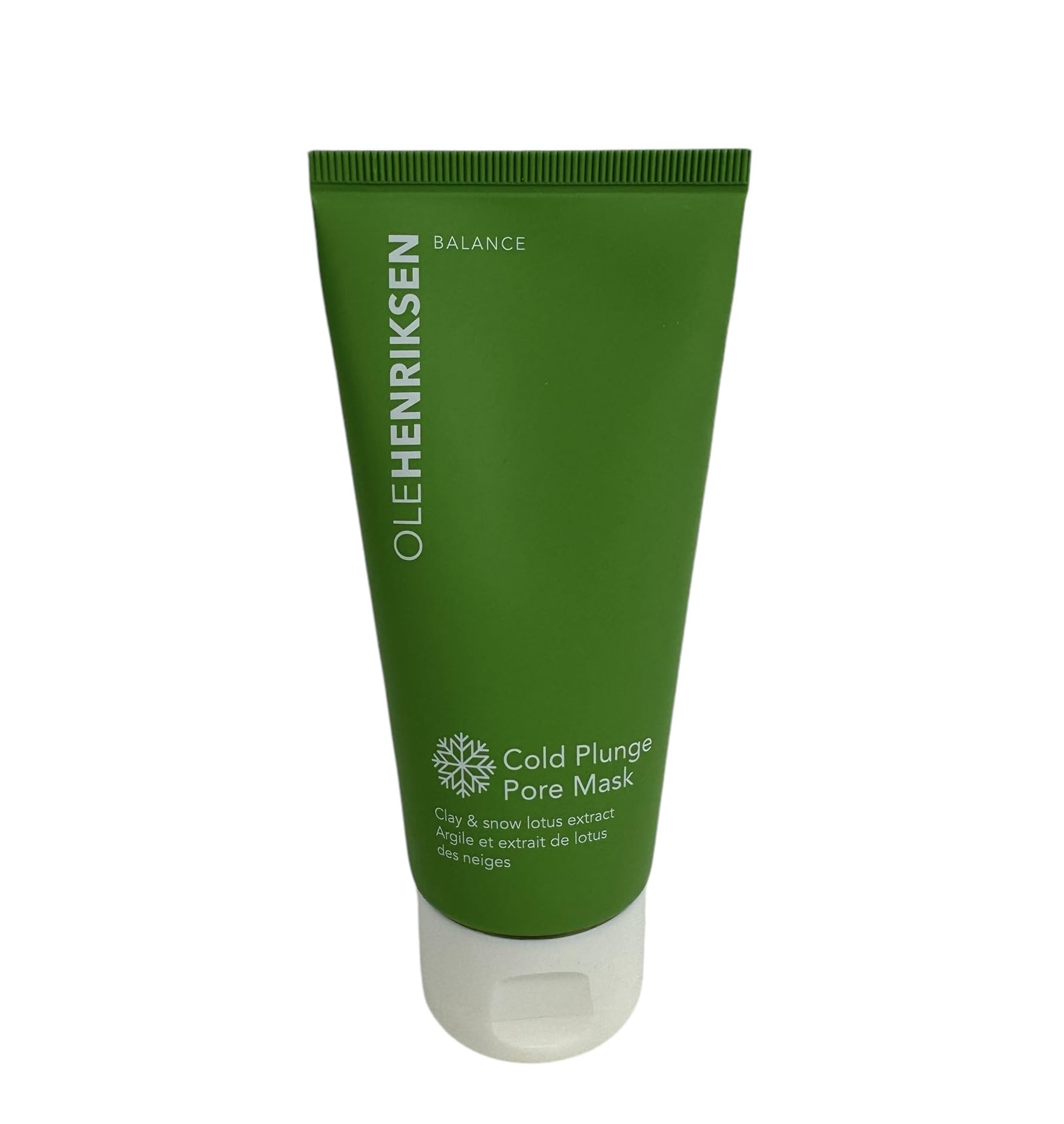 Ole Henriksen Cold Plunge Pore Mask jar closeup for cooling pore refinement
