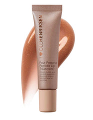 Ole Henriksen lip treatment tube delivering hydrating peptide nourishment.