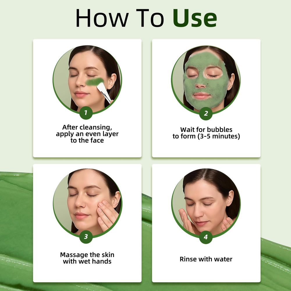 OLELON Bubble mask routine offers spa-like at-home care.