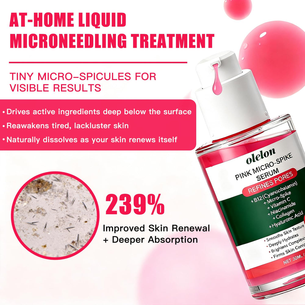OLELON Picotonic Shot Ampoule bottle focusing on hydration and barrier support.