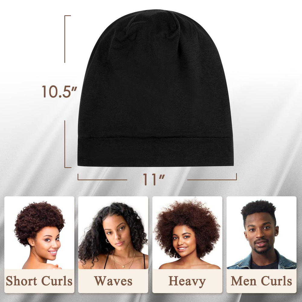 OLESILK Silk Bonnet night-use shows gentle hair protection overnight