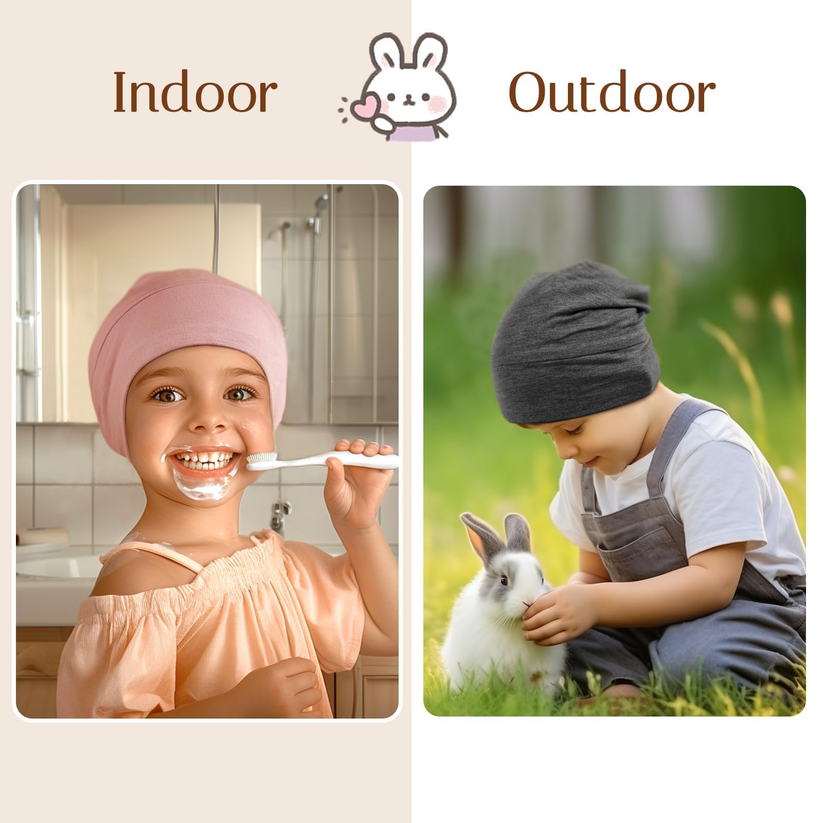 OLESILK vibrant pink bonnet color after washing maintains looks for bedtime routines.