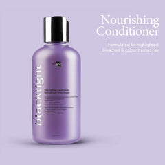 Oligo Blacklight Nourishing Conditioner argan-oil swatch for color vibrance