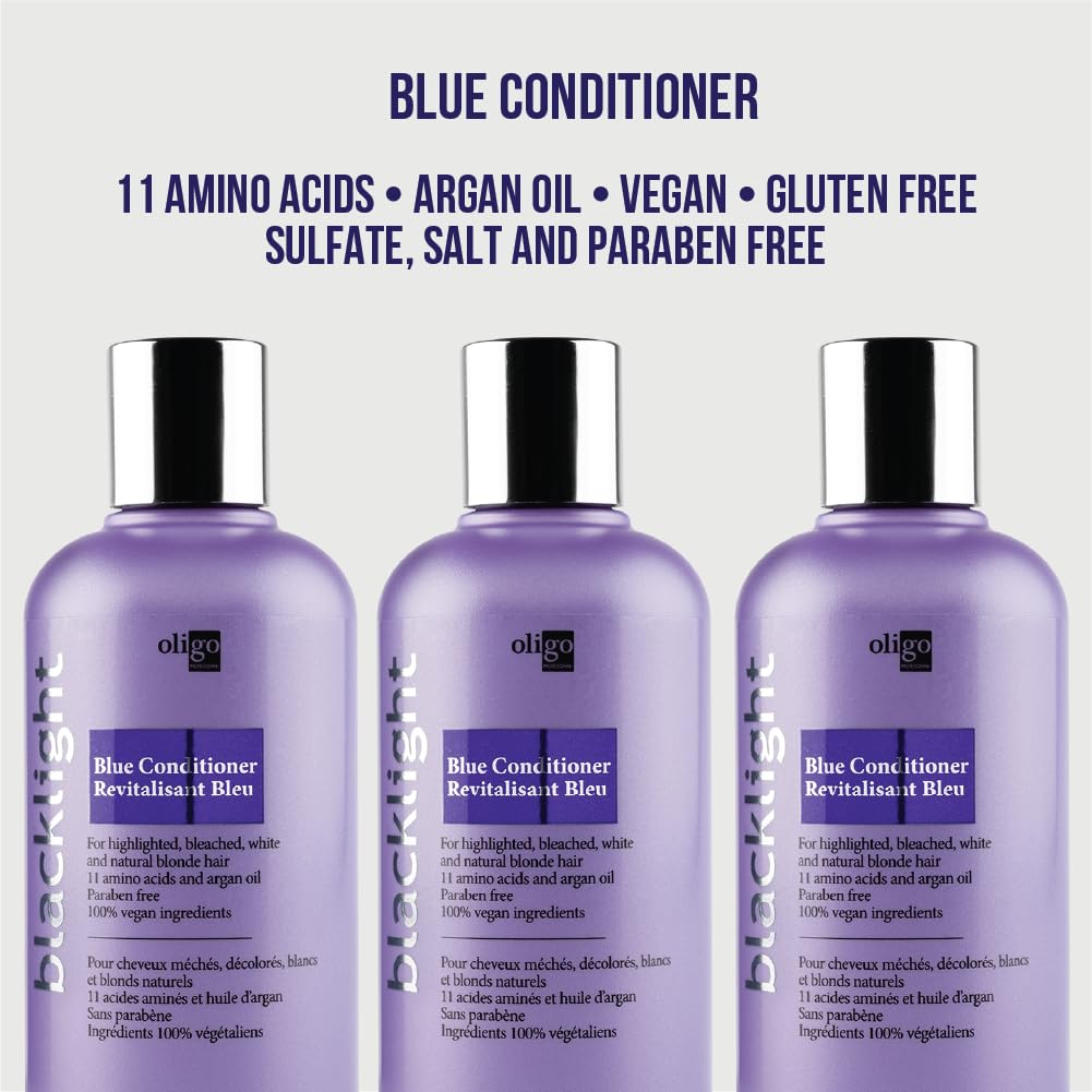 Oligo Professionnel Blacklight Blue Conditioner 250ml vegan sulfate-free formula for gentle care