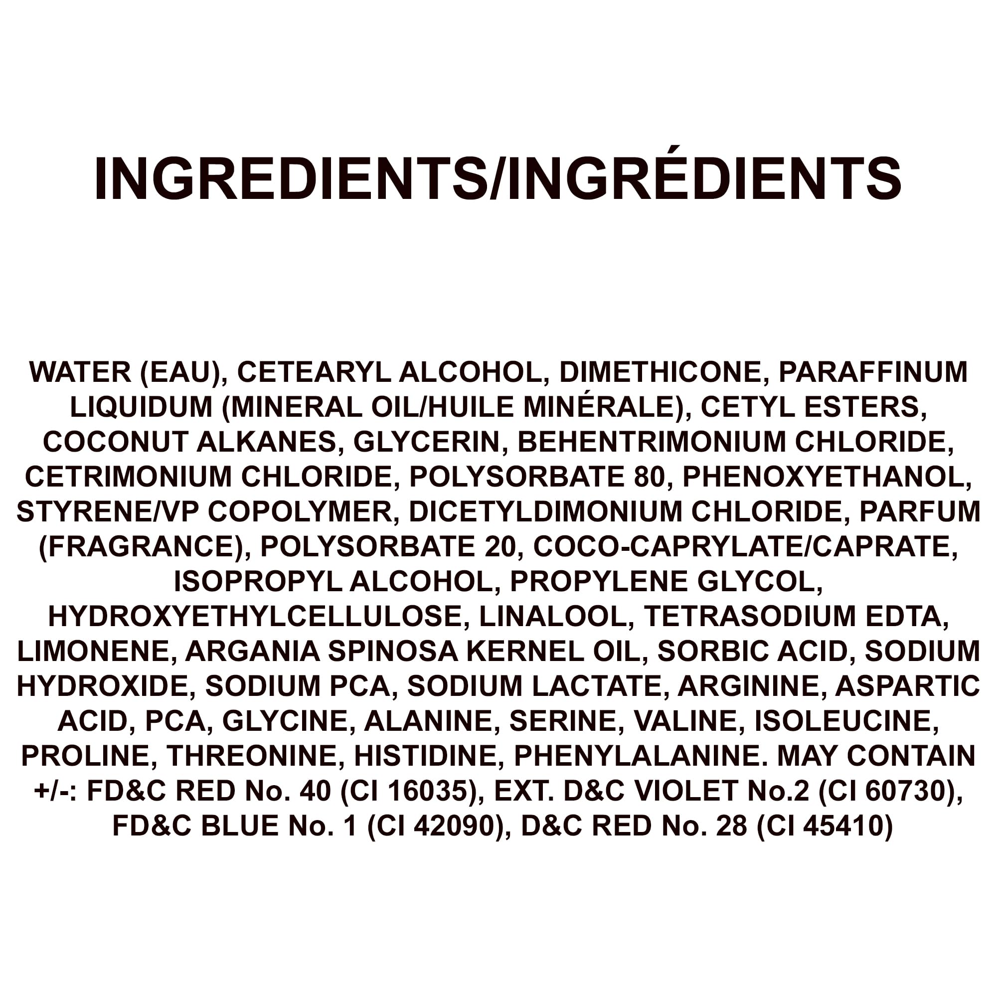 Oligo Professionnel Blacklight mask sulfate-free label underlines gentle, salon-grade conditioning.
