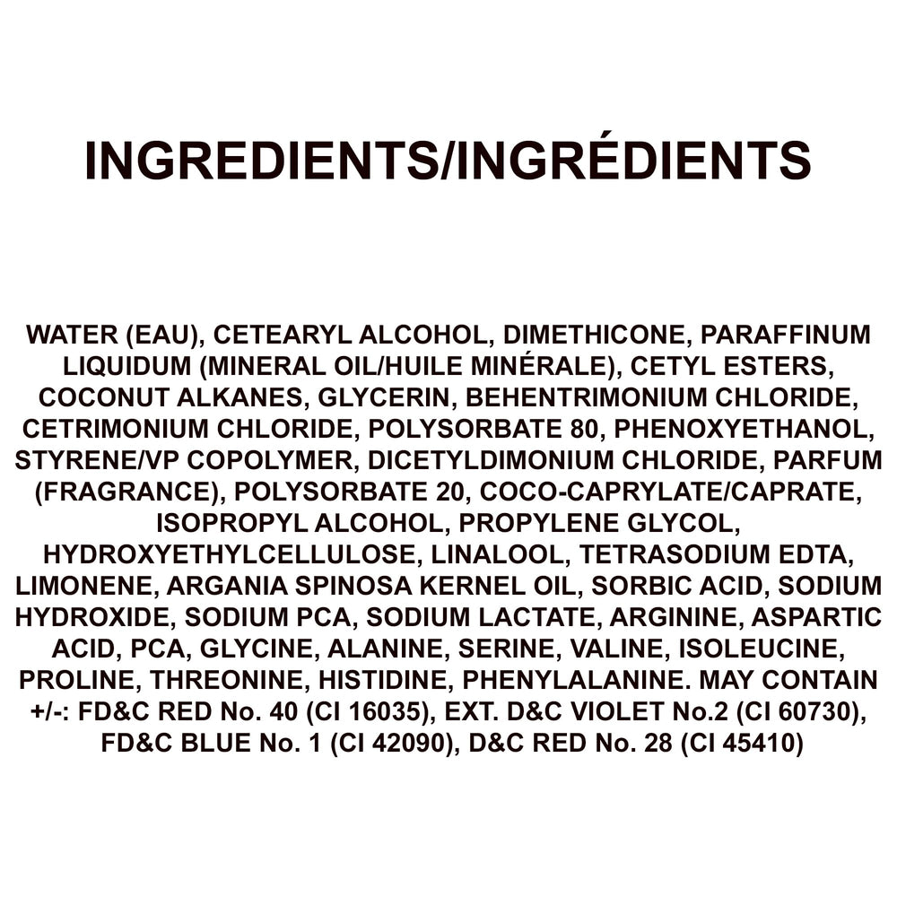 Oligo Professionnel Blacklight mask sulfate-free label underlines gentle, salon-grade conditioning.