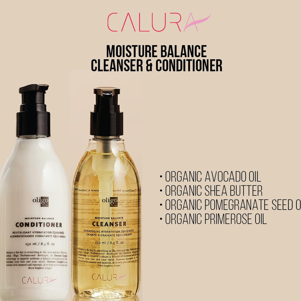Oligo Professionnel Calura Cleanser lather close-up emphasizes creamy, gentle cleansing.