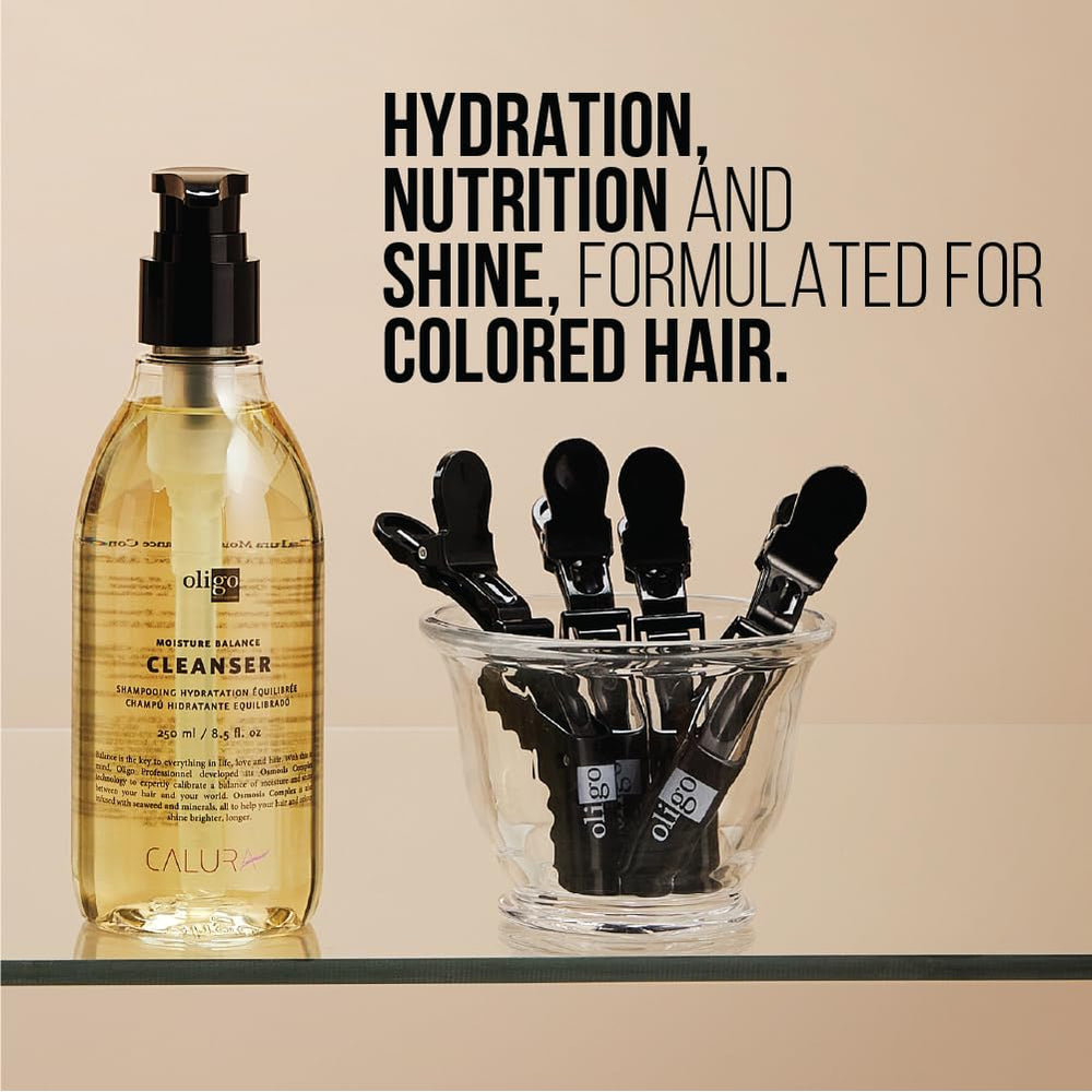 Oligo Professionnel Calura Duo Bundle front highlights color-safe vegan sulfate-free system.
