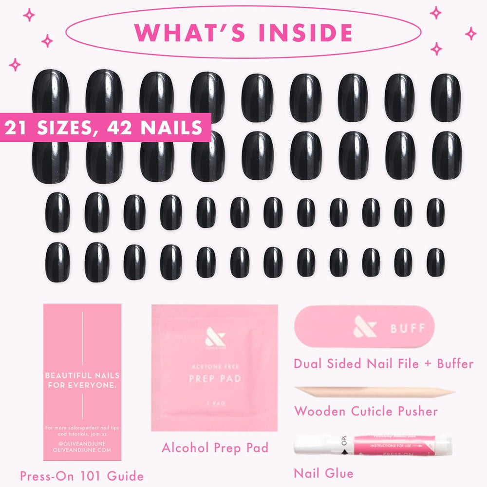 Olive & June Instant Mani 14-day wear concept with long-lasting bond visual.