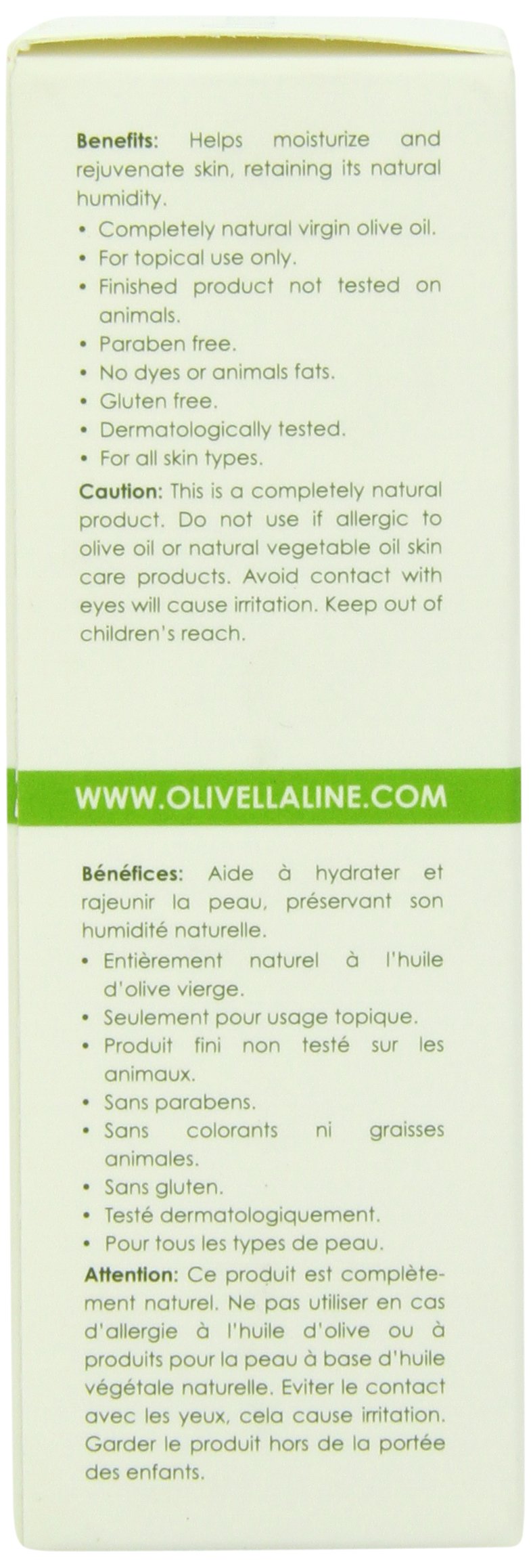 Olivella moisturizer application routine demonstrates a simple daily skincare step.