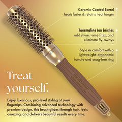 Olivia Garden NanoThermic NT-54 softtips bristles gliding for snag-free styling