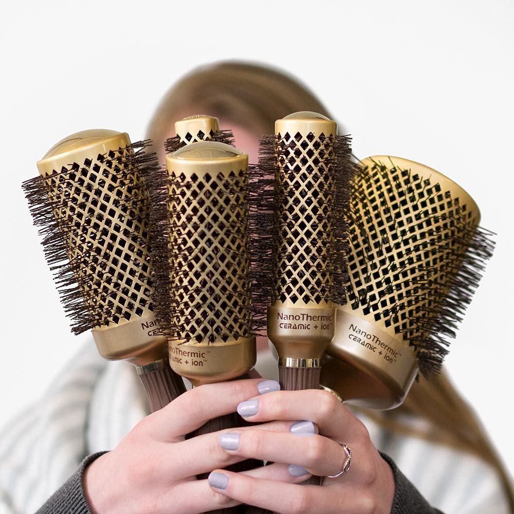 Olivia Garden NanoThermic professional brush for volume and waves in thick hair