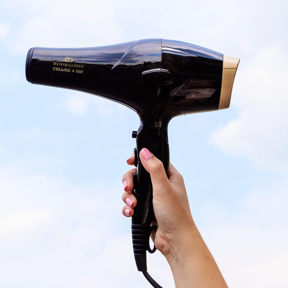 Olivia Garden 1875W dryer 9-foot cord enables flexible styling at home