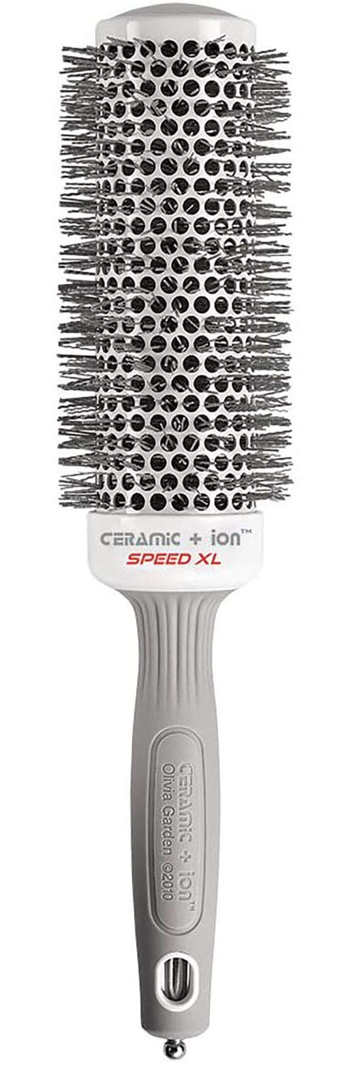 Olivia Garden Ceramic + Ion Speed XL brush overview for faster blowouts