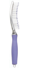 Olivia Garden finger brush vented paddle design promotes airflow for faster drying.