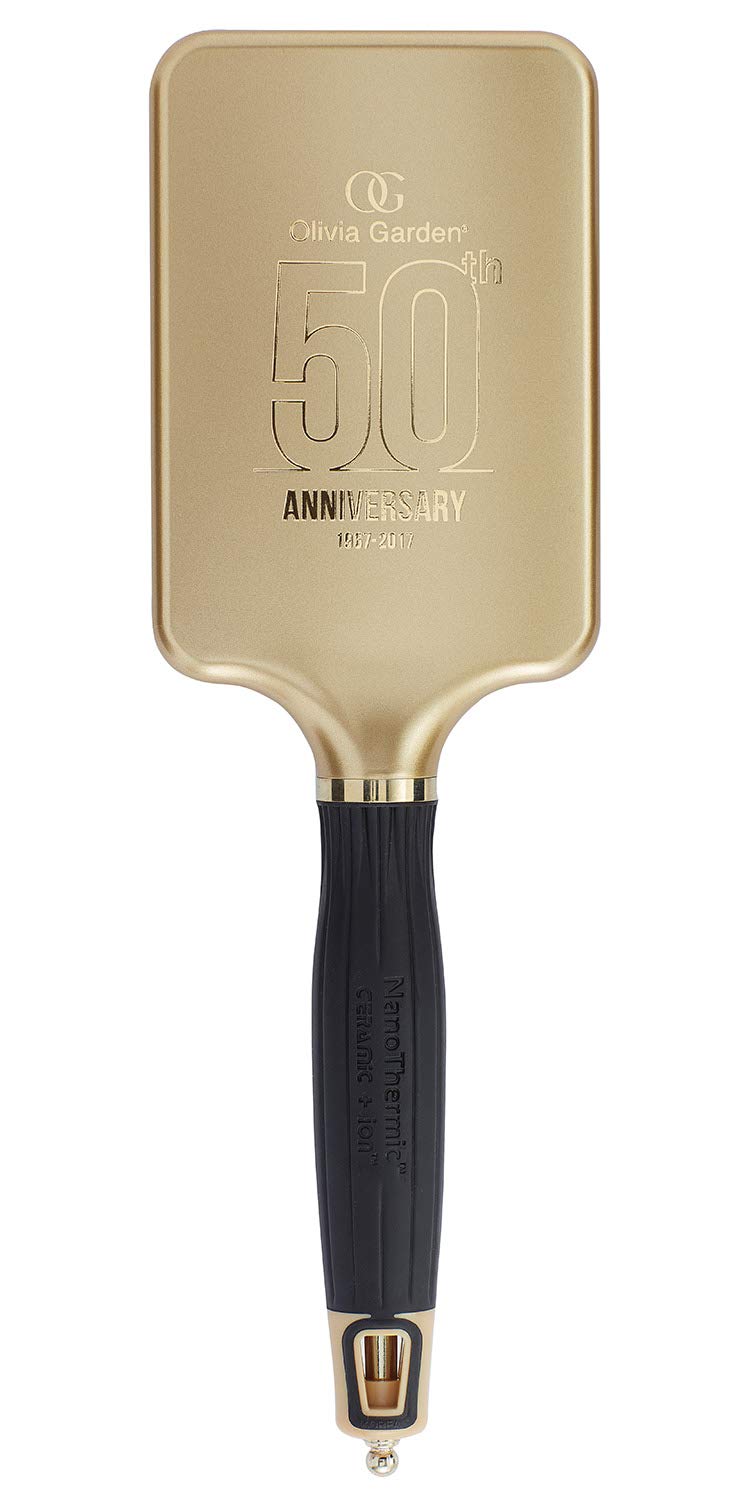 Olivia Garden NanoThermic with ion-bristles adds shine during styling
