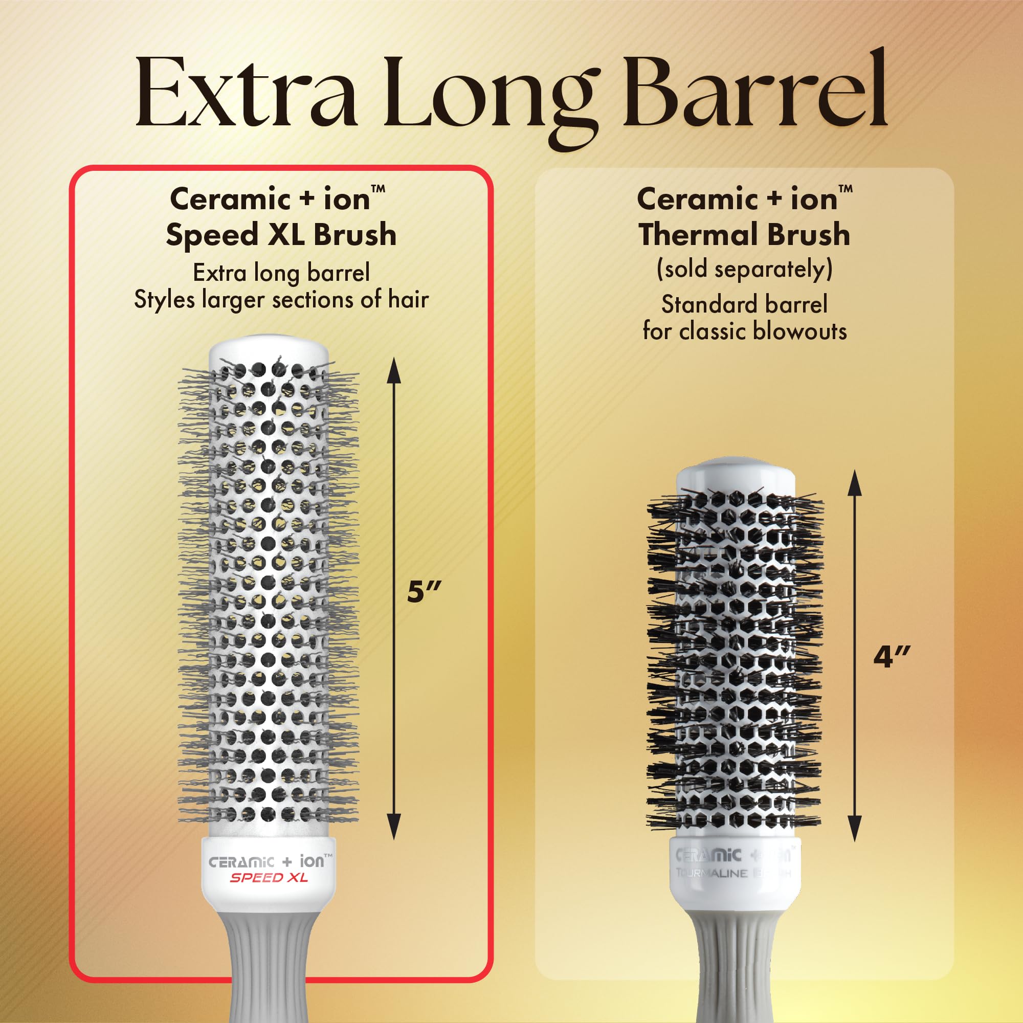 Olivia Garden tourmaline ion technology helps reduce frizz and static