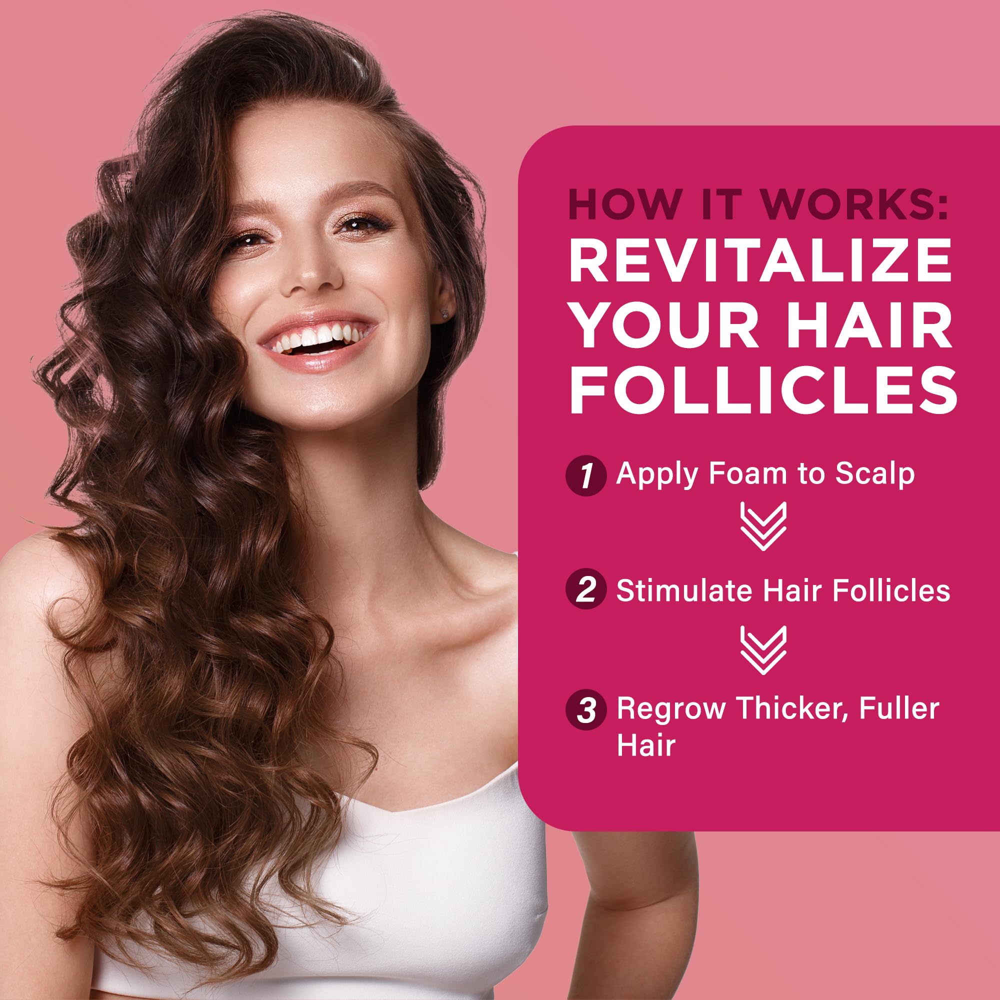 OLIVITA foam demonstrates safe use for all hair types