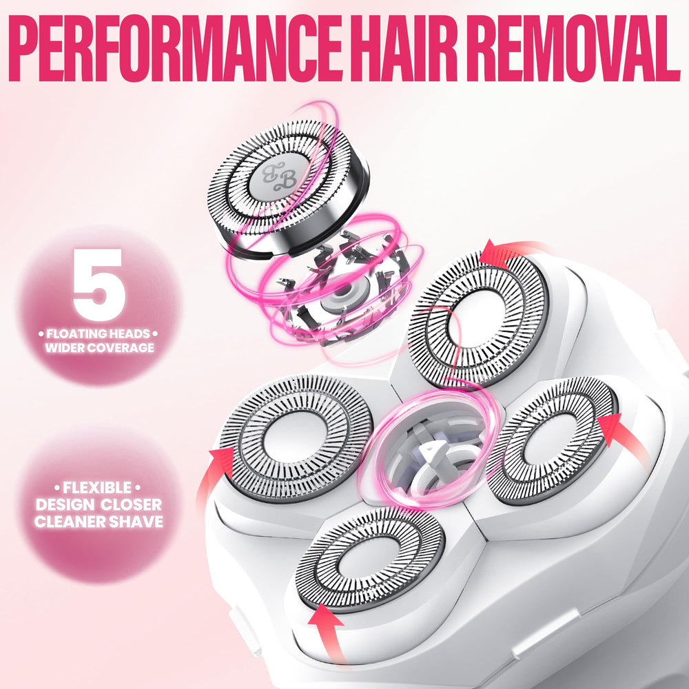 OLOV Beauty underarms/bikini trimming demonstrates precise edges with irritation-free comfort.