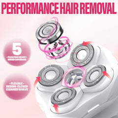 OLOV Beauty underarms/bikini trimming demonstrates precise edges with irritation-free comfort.