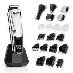 OLOV For Man beard trimmer closeup for precise beard shaping